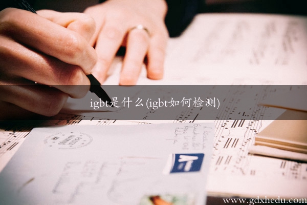 igbt是什么(igbt如何检测)