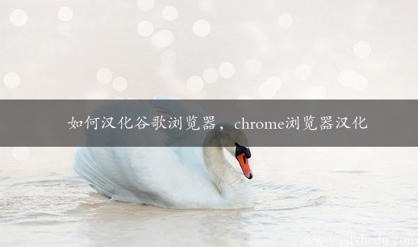 如何汉化谷歌浏览器，chrome浏览器汉化