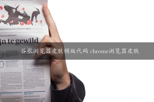 谷歌浏览器皮肤模版代码 chrome浏览器皮肤