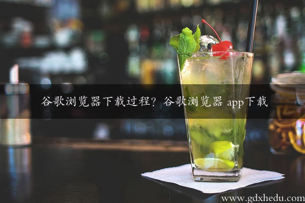 谷歌浏览器下载过程？谷歌浏览器 app下载