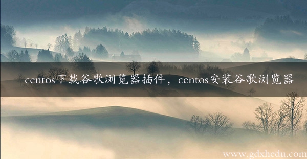 centos下载谷歌浏览器插件，centos安装谷歌浏览器