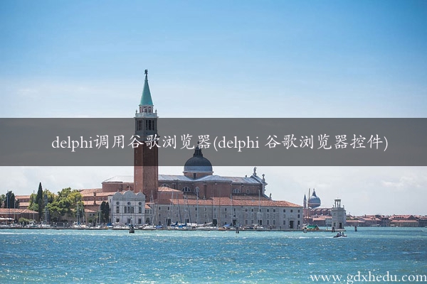 delphi调用谷歌浏览器(delphi 谷歌浏览器控件)