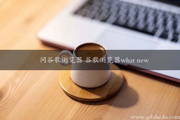 问谷歌浏览器 谷歌浏览器what new