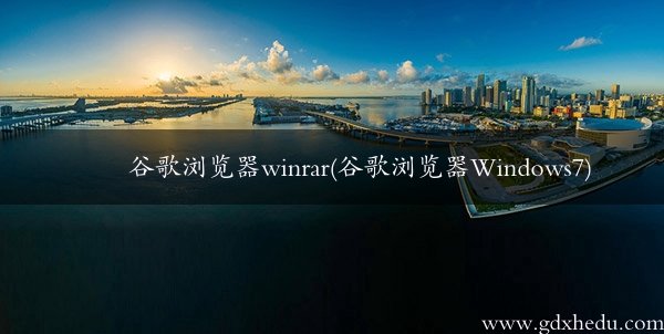 谷歌浏览器winrar(谷歌浏览器Windows7)