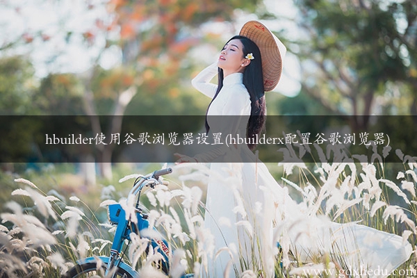 hbuilder使用谷歌浏览器设置(hbuilderx配置谷歌浏览器)