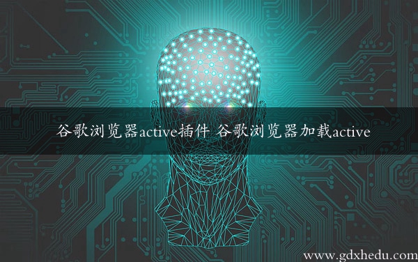 谷歌浏览器active插件 谷歌浏览器加载active