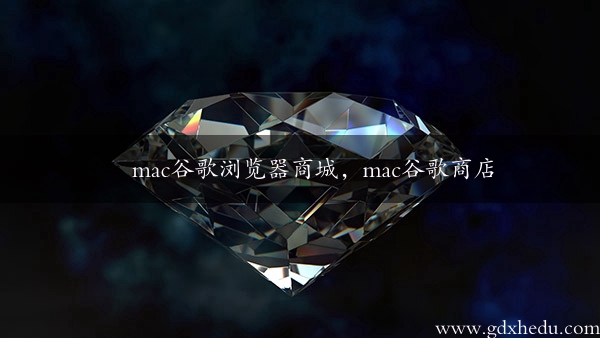 mac谷歌浏览器商城，mac谷歌商店