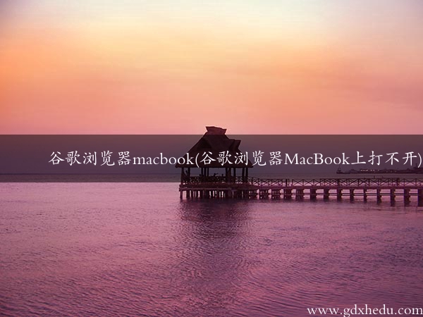 谷歌浏览器macbook(谷歌浏览器MacBook上打不开)