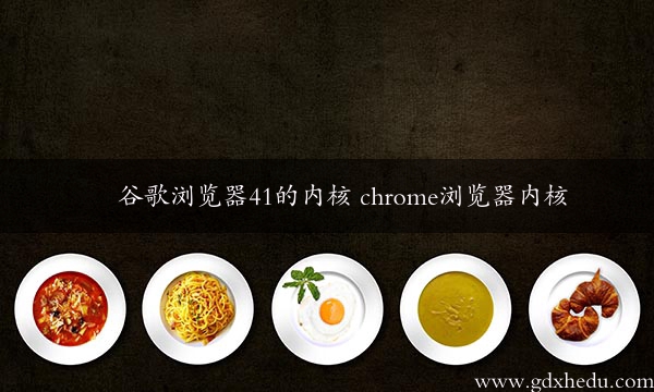 谷歌浏览器41的内核 chrome浏览器内核