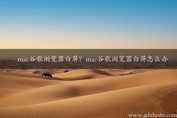 mac谷歌浏览器白屏？mac谷歌浏览器白屏怎么办