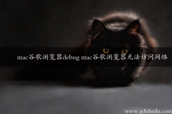 mac谷歌浏览器debug mac谷歌浏览器无法访问网络