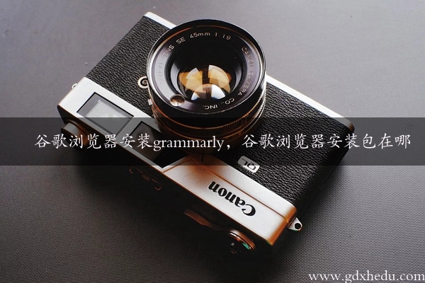 谷歌浏览器安装grammarly，谷歌浏览器安装包在哪