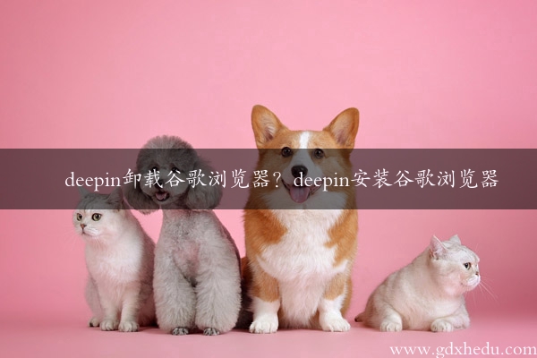 deepin卸载谷歌浏览器？deepin安装谷歌浏览器