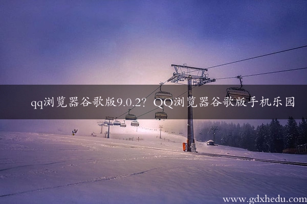 qq浏览器谷歌版9.0.2？QQ浏览器谷歌版手机乐园