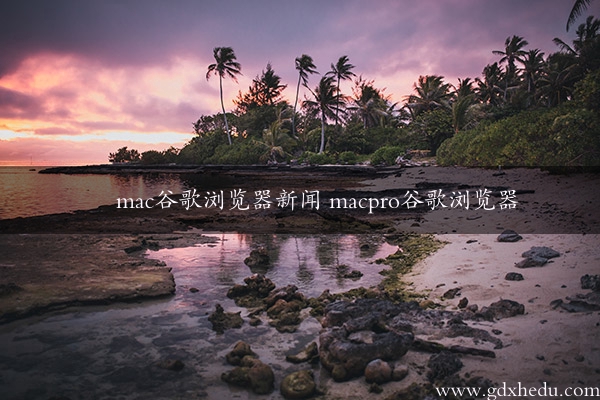 mac谷歌浏览器新闻 macpro谷歌浏览器