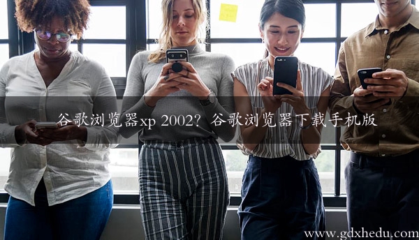 谷歌浏览器xp 2002？谷歌浏览器下载手机版