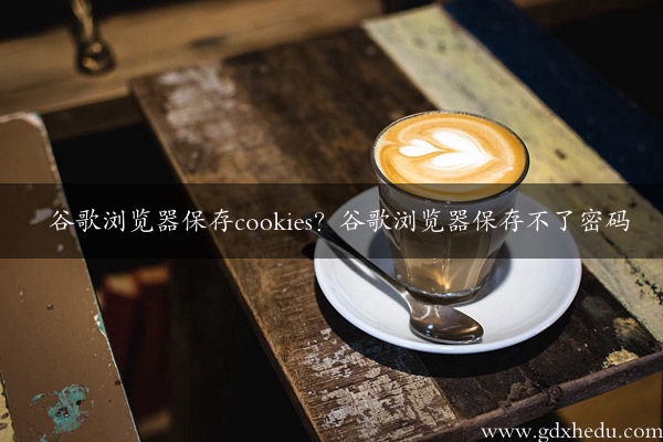 谷歌浏览器保存cookies？谷歌浏览器保存不了密码