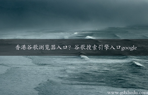 香港谷歌浏览器入口？谷歌搜索引擎入口google