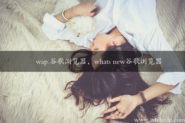 wap.谷歌浏览器，whats new谷歌浏览器