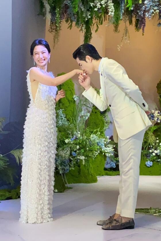 萧敬腾与林有慧绿野仙踪主题婚礼：真挚祝福与永恒情谊  第5张