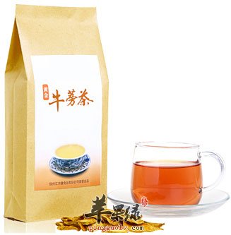 牛蒡茶：四季皆宜的保健饮品，通十二经脉，除五脏恶气，久服轻身耐老  第1张