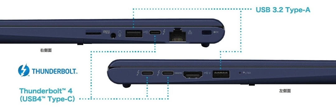 Dynabook 玳能推出可更换电池的X8和X6 CHANGER轻薄本，搭载第13代英特尔酷睿处理器  第4张