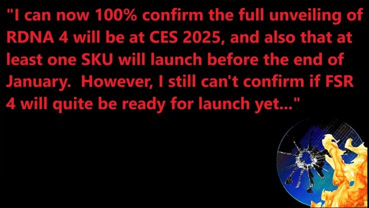 AMD将于2025年CES发布RDNA 4架构及Radeon RX 8000系列显卡，瞄准中低端市场  第1张