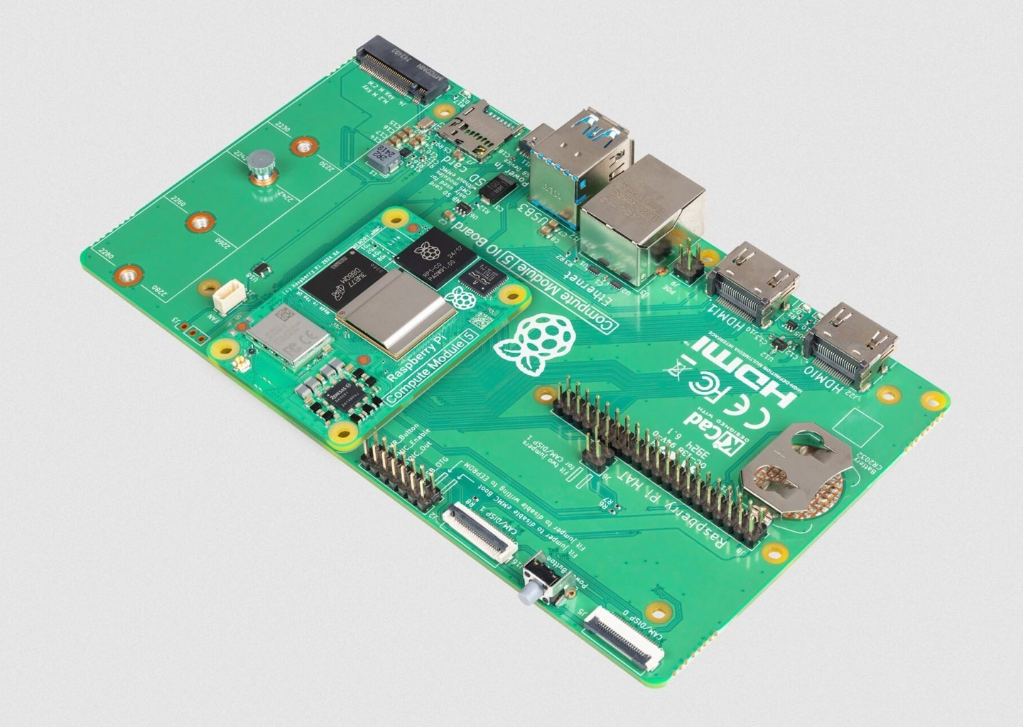 树莓派推出Raspberry Pi Compute Module 5核心板，搭载高性能博通BCM2712 SoC  第4张