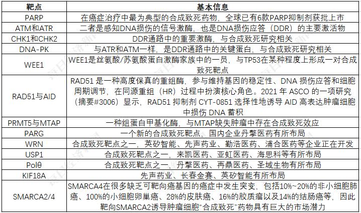 双靶点合成致死机制抗癌药物研发：挑战与机遇并存