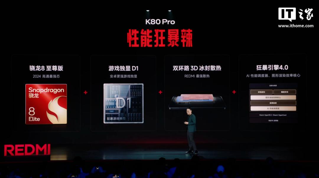 REDMI K80系列新品发布会：大满贯双旗舰当红不让，狂暴辣油辣椒邀你品鉴  第4张