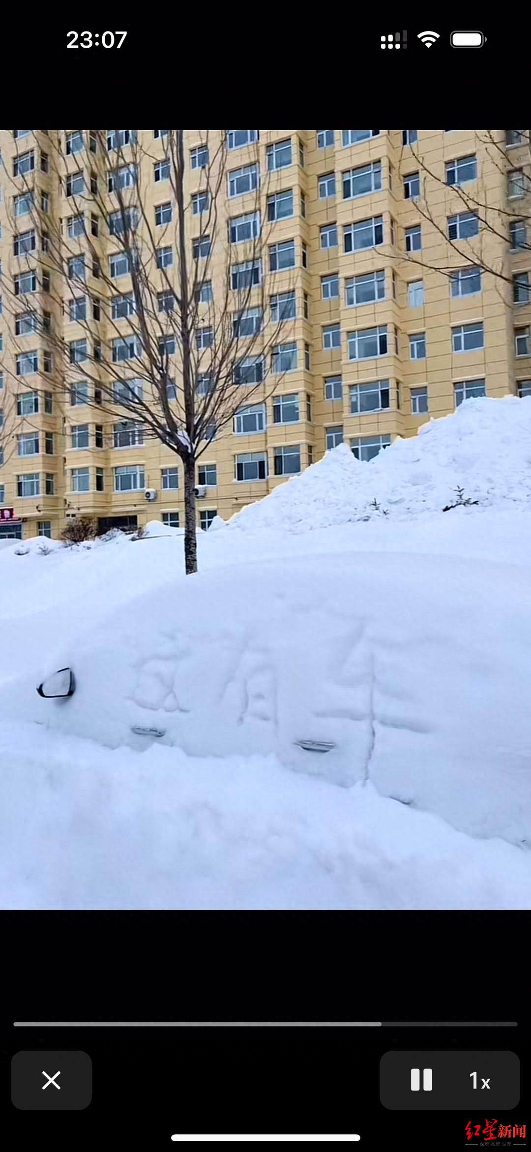 黑龙江鹤岗特大暴雪打破历史纪录，全市党员干部积极清雪保障民生  第1张