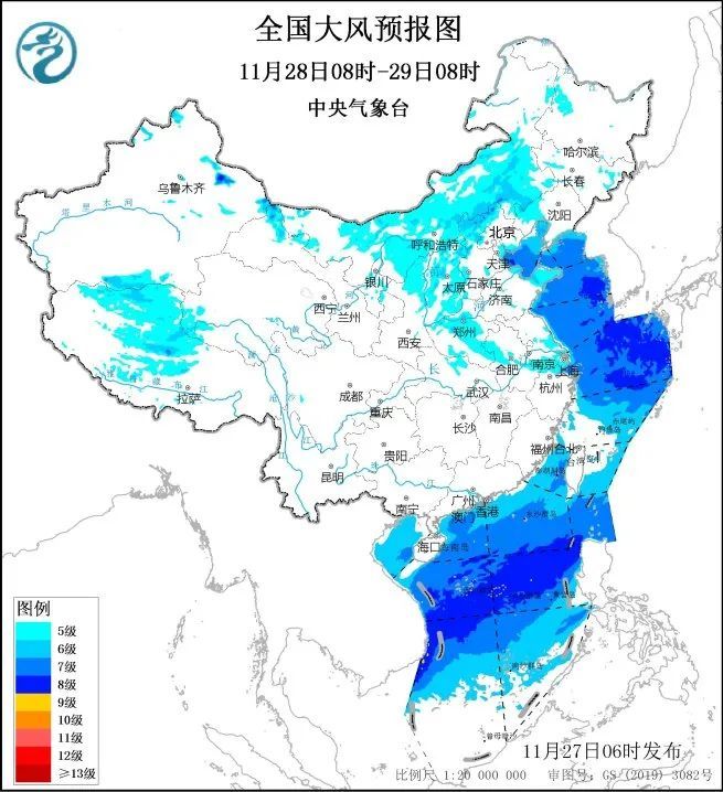 上海受冷空气影响气温骤降，明晨最低温仅2℃，风力增大需注意保暖  第6张