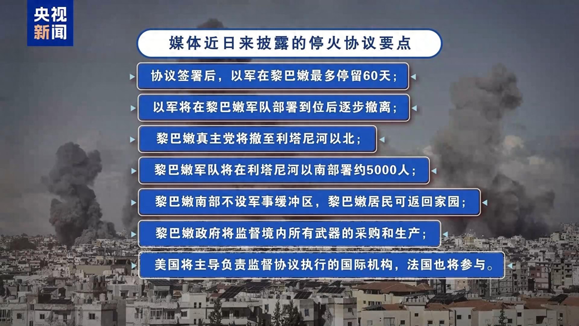 黎以停火协议生效后，美国仍计划向以色列出售6.8亿美元武器  第1张