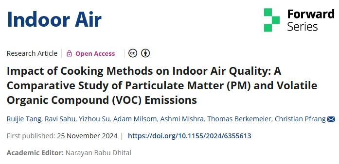 空气炸锅烹饪对室内空气质量的影响：伯明翰大学最新研究揭示颗粒物排放  第2张