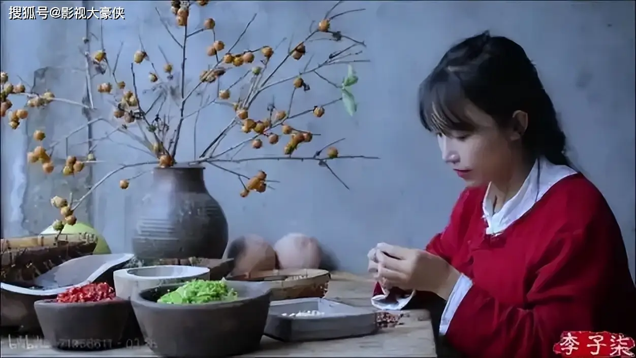 李子柒停更三年后强势回归，粉丝暴涨，央视力挺，与王冰冰同框引热议  第11张