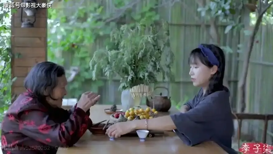 李子柒停更三年后强势回归，粉丝暴涨，央视力挺，与王冰冰同框引热议  第13张