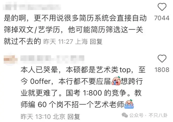 秋招怨气重？网红羊毛月质疑大学生就业难，引发热议  第16张