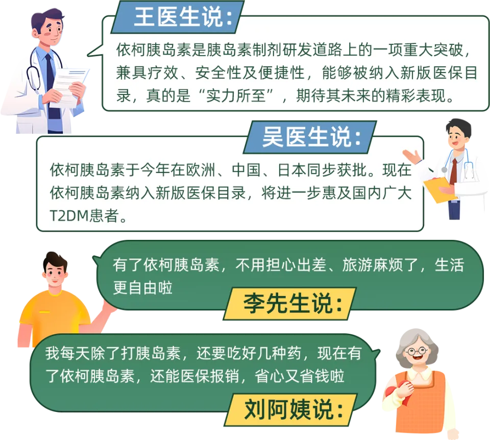 依柯胰岛素纳入新版医保目录，提升患者用药可及性，减轻经济负担  第6张