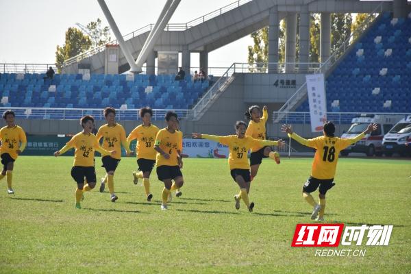 湖南女足与湖北女足激战全国青少年三大球运动会，点球惜败获第10名  第6张