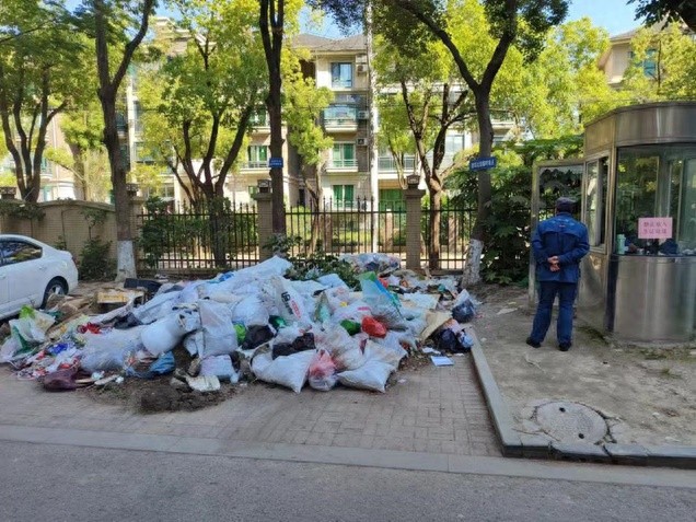 九里亭街道九城湖滨居民区党建引领社区环境优化行动，提升绿化水平获居民好评