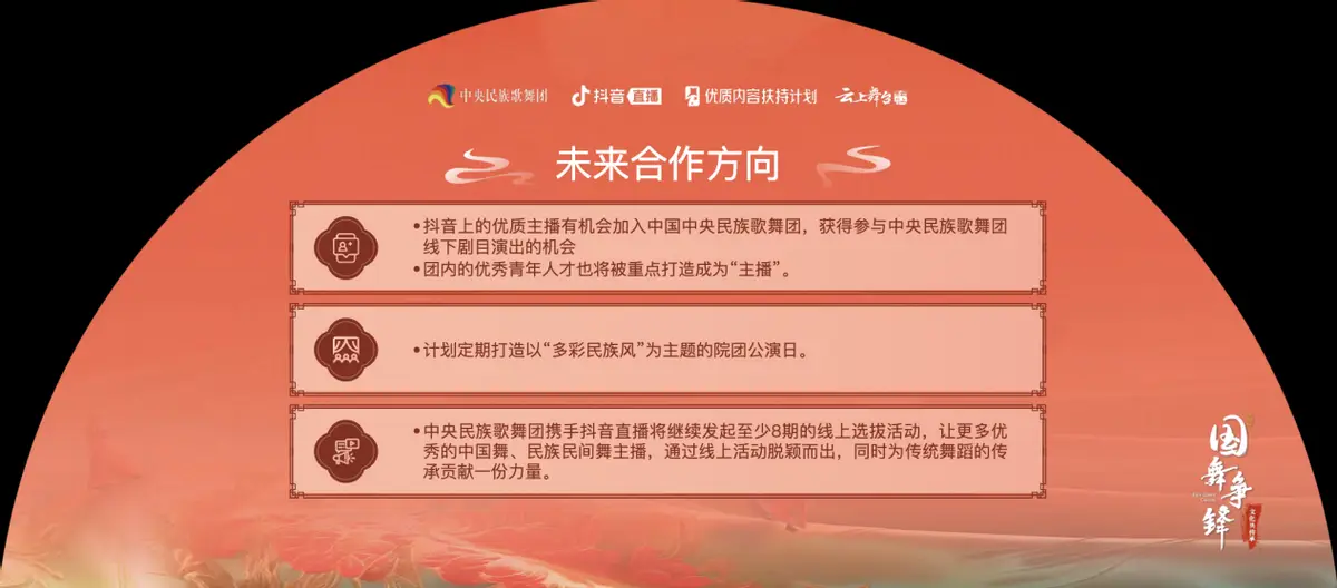 中央民族歌舞团与抖音直播合作，共推2024国舞争锋·文化共传承晚会  第3张