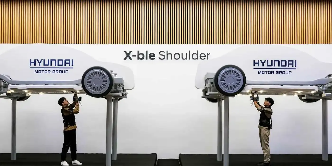 现代与起亚推出X-ble Shoulder外骨骼机器人，提升工作效率与安全性