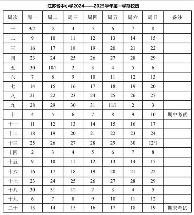 2025年寒假安排公布：江苏中小学寒假延长至28天，北京义务教育阶段寒假长达36天  第2张