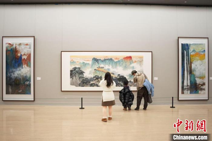 薛亮中国画作品展：山河万象展现画家对自然的热爱与情怀  第2张