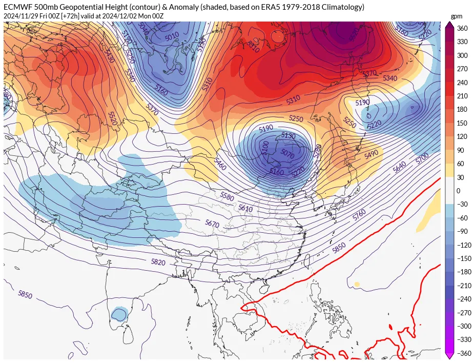 泰国特大暴雨引发洪水，与寒潮和热带波有关，数万人紧急撤离  第7张